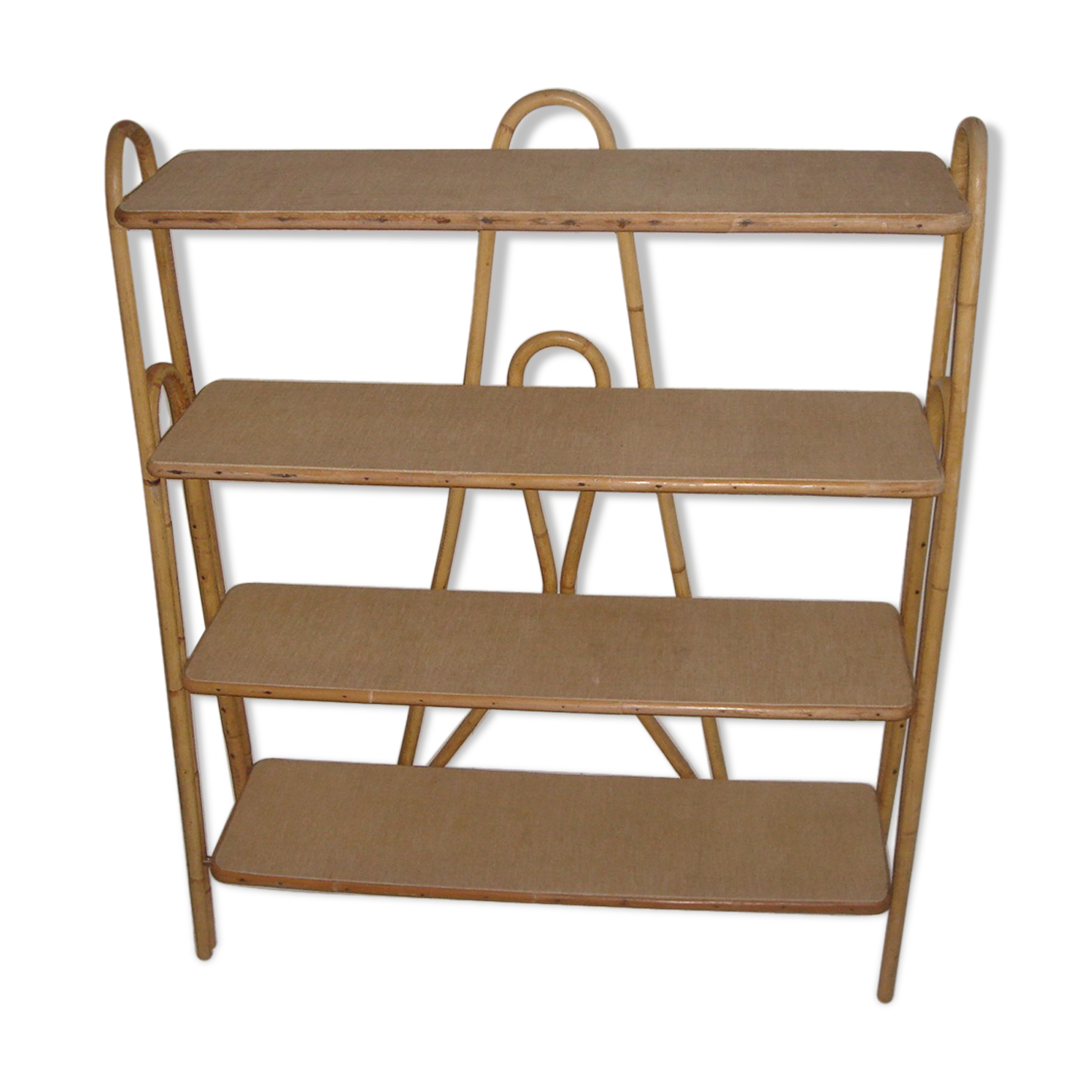 Rattan shelf 1960