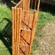 Rattan bookcase shelf