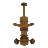 Wall-mounted coat rack