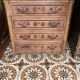 Commode en chêne de style breton 4 tiroirs