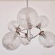 Large Midcentury Galaxy Sputnik Chandelier, Germany, 1970s