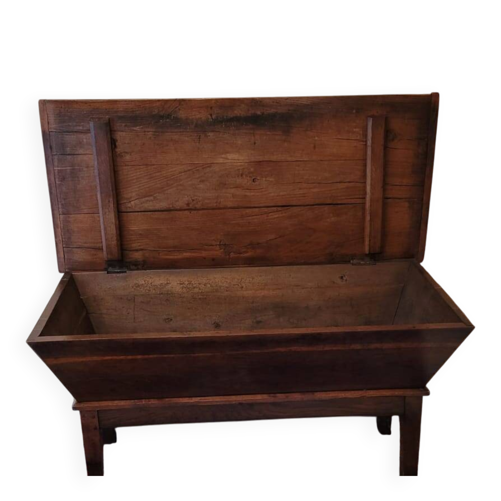 Meuble, ancien pétrin de boulanger