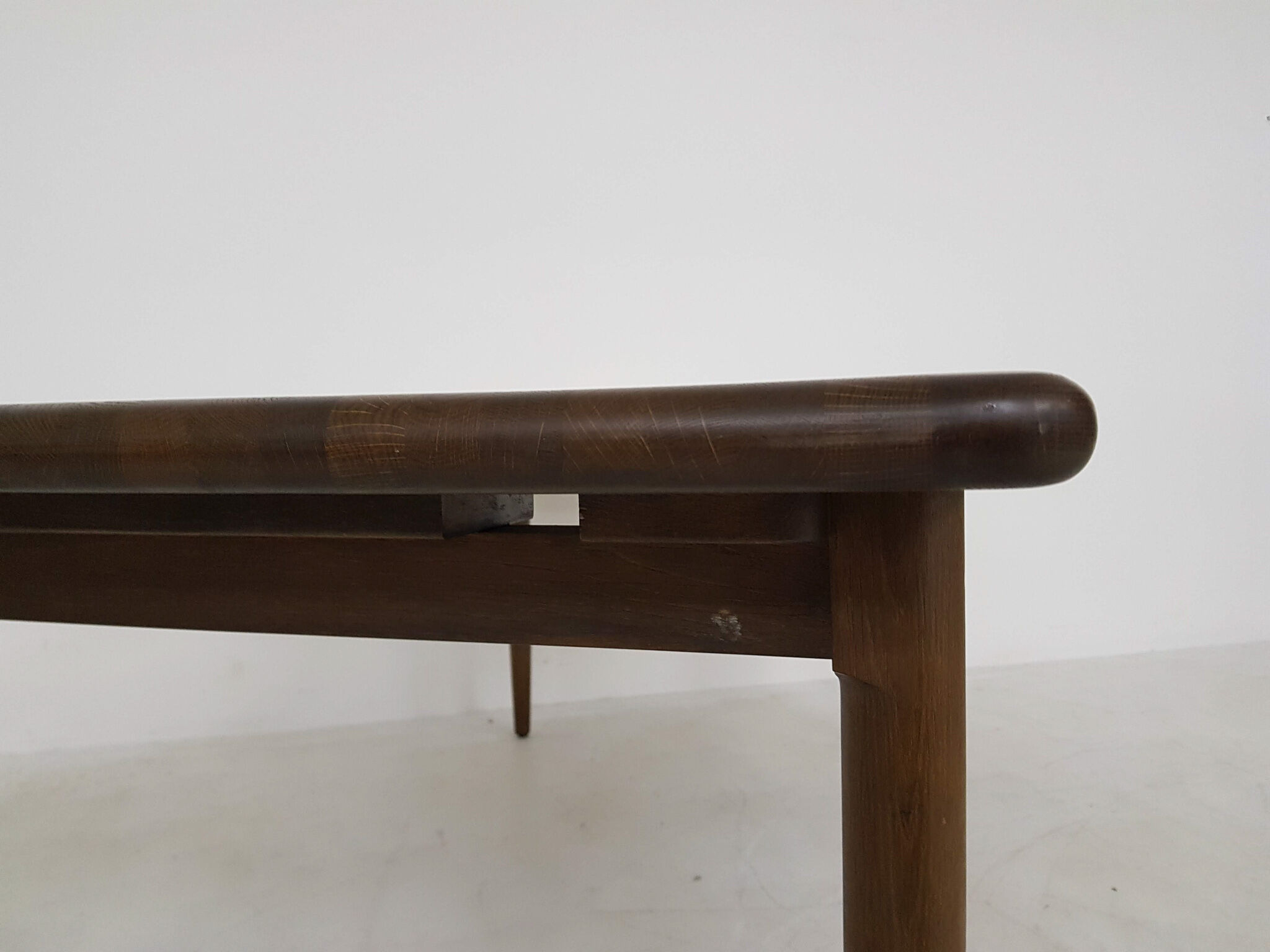 Oak dining table, The Netherlands 1960's
