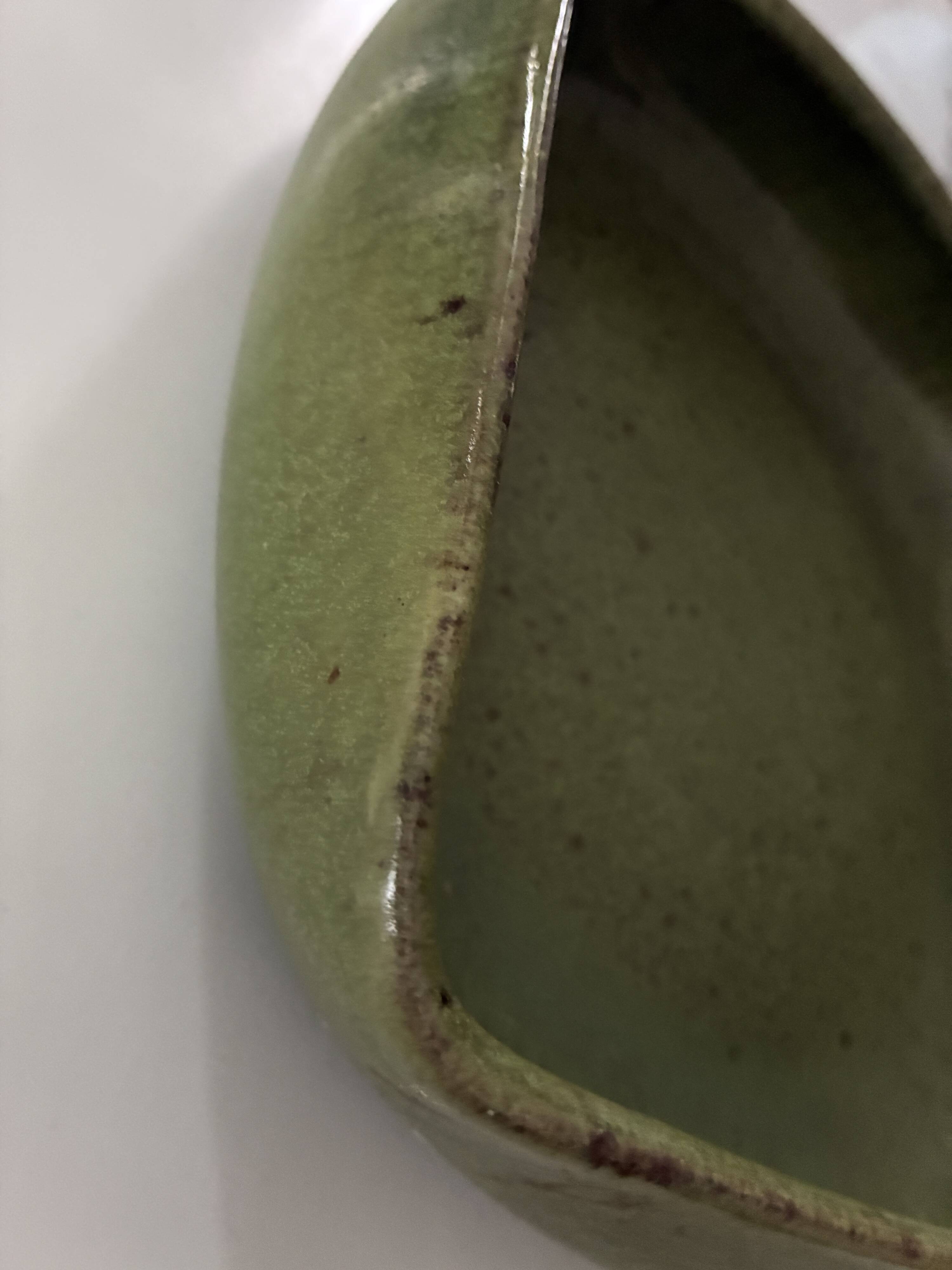 Stoneware plate Poterie du Der
