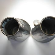 Pair of Art Nouveau style ceramic vases