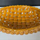 1960s-70s slipware basket