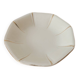 Sarreguemines art deco deep plate