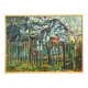 Cottage in Geilertshausen, 1977 – Oil painting by Alexander Michael