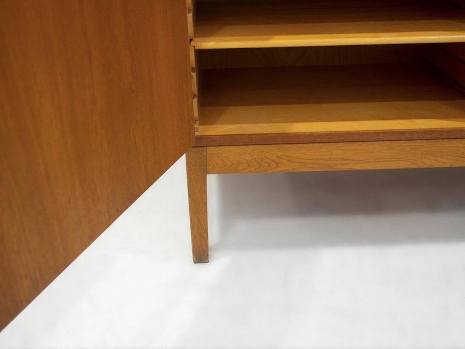 Mid-century teak wardrobe Model 232 by Børge Mogensen