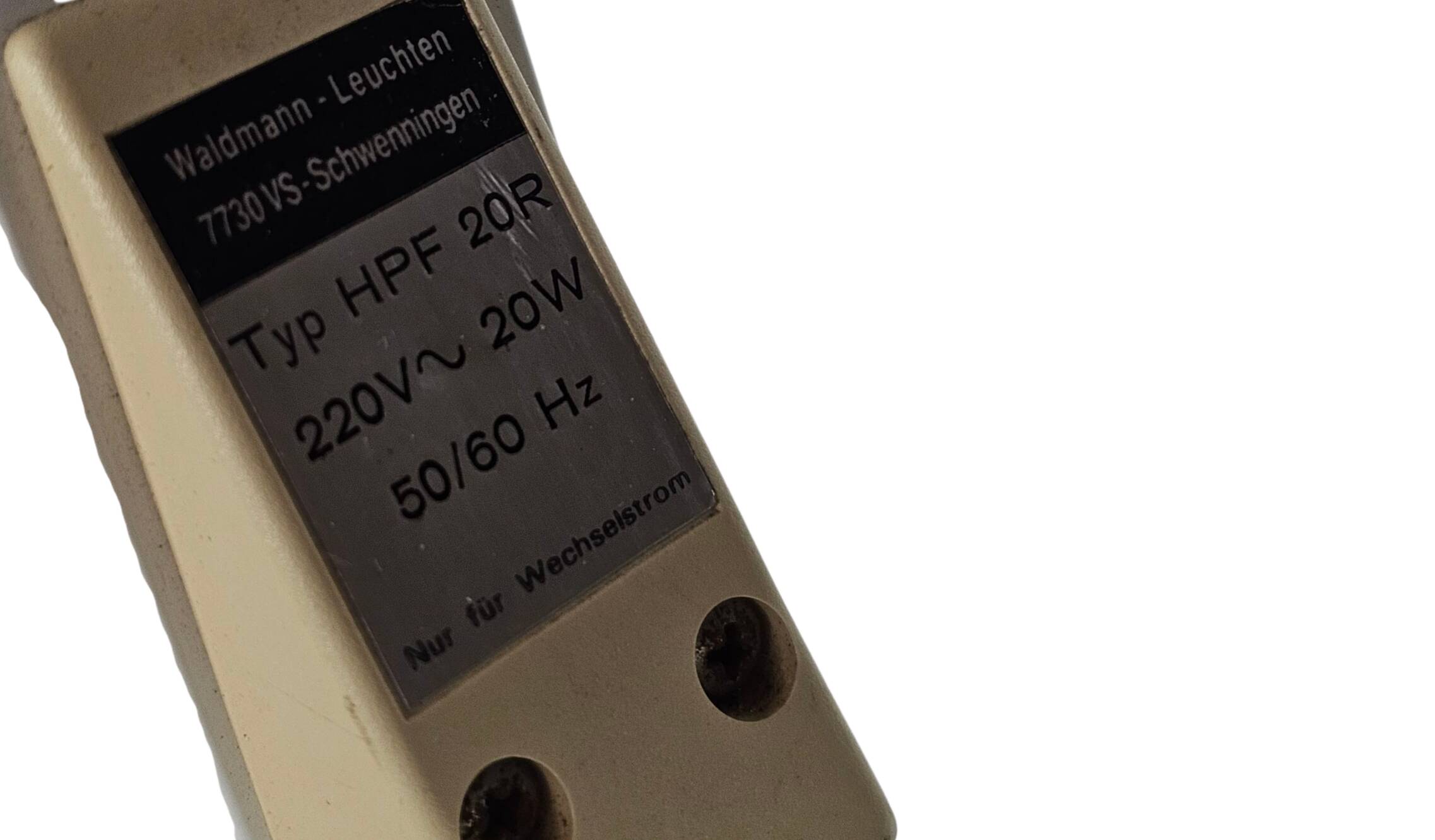 Waldmann Leuchten - Wolfgang Tümpel - Pfaff - Type HPF 20R - table clamp la