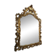 Large golden rocaille mirror