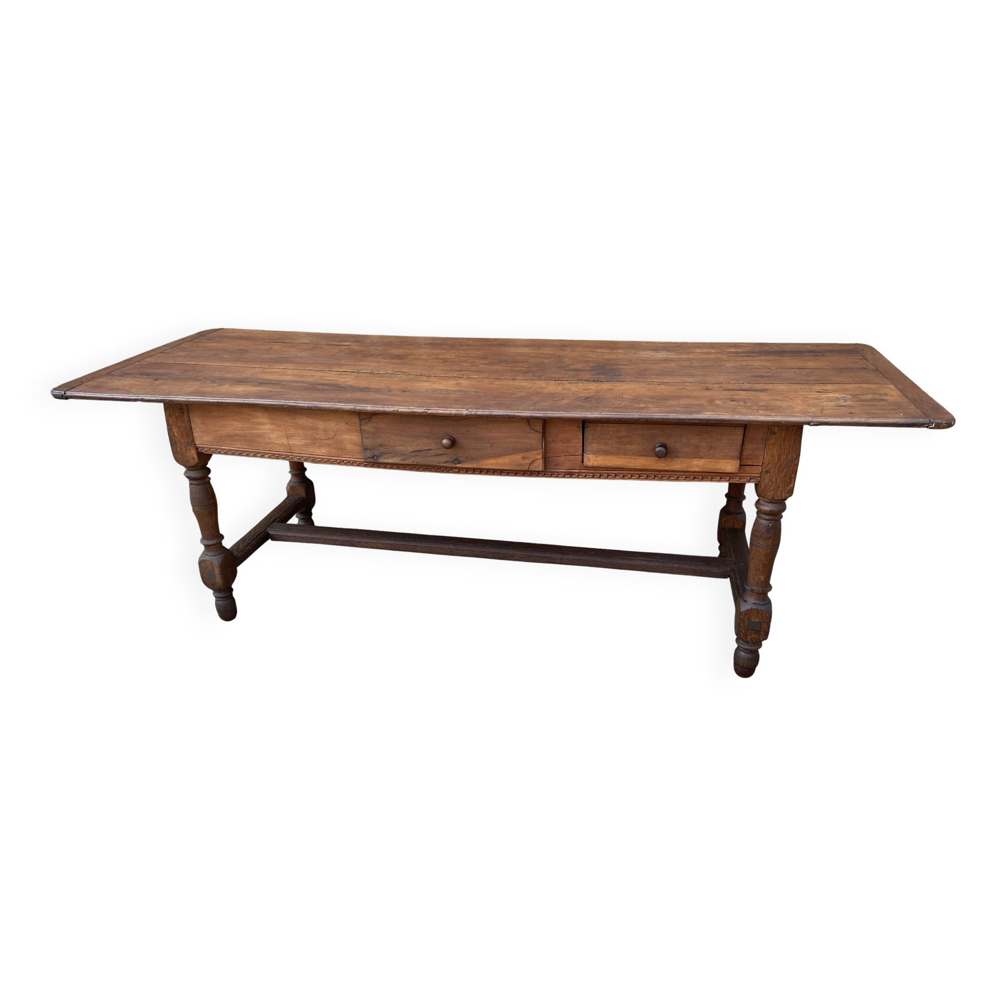 Large antique farmhouse table