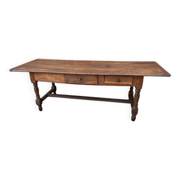 Large antique farmhouse table