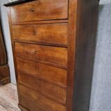 Six-drawer chest of drawers or chiffonnier, Empire / Restoration period