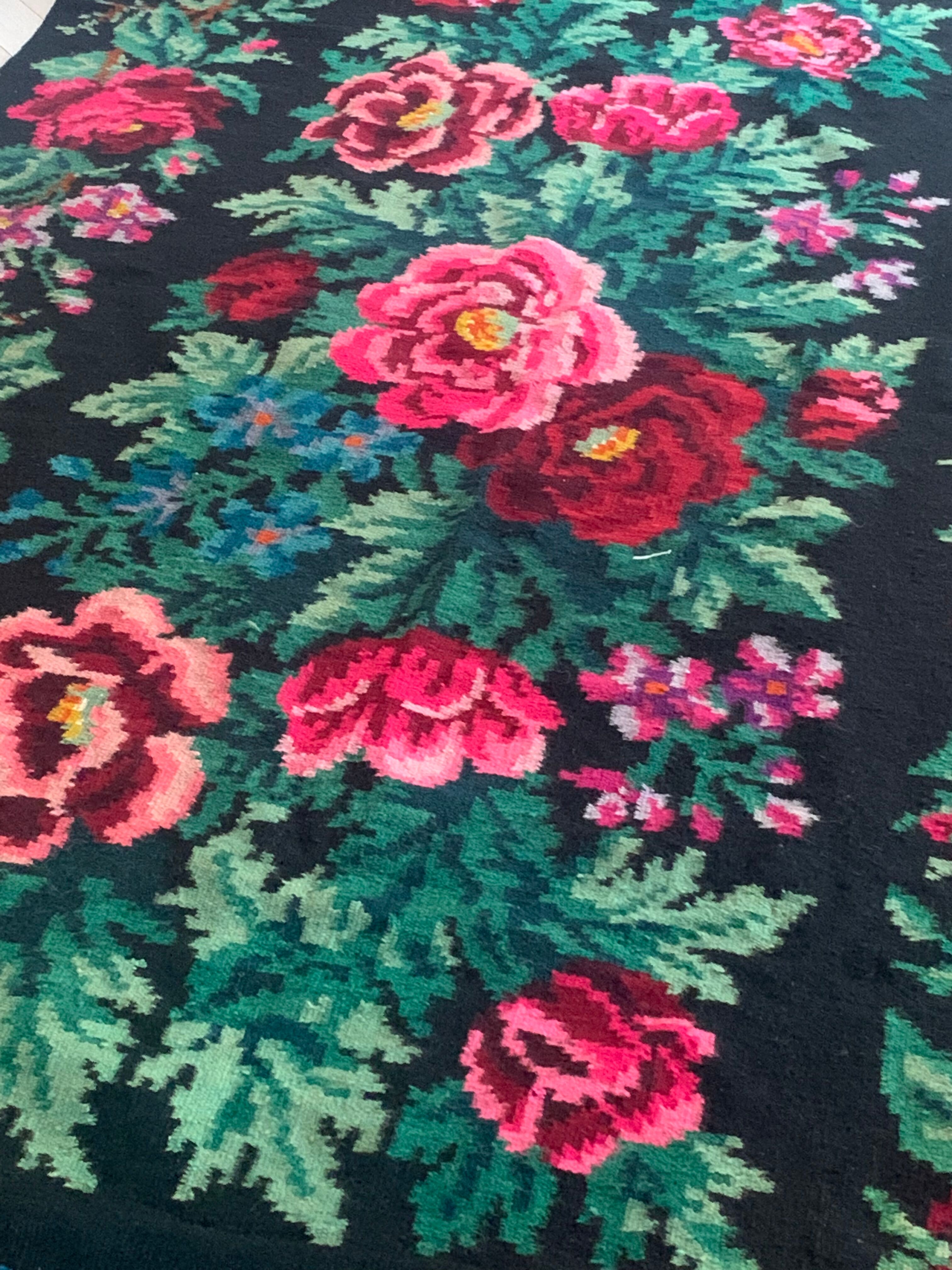 Tapis moldave vintage 172x342cm