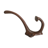 Enamelled cast iron coat rack