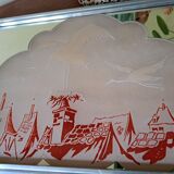 Vintage mirror tray