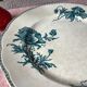 Serving dish Sarreguemines U&G iron earth decoration Féria