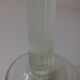 Grand bougeoir Murano transparent ancien