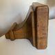 Neo classical console 19th shelf in solid oak