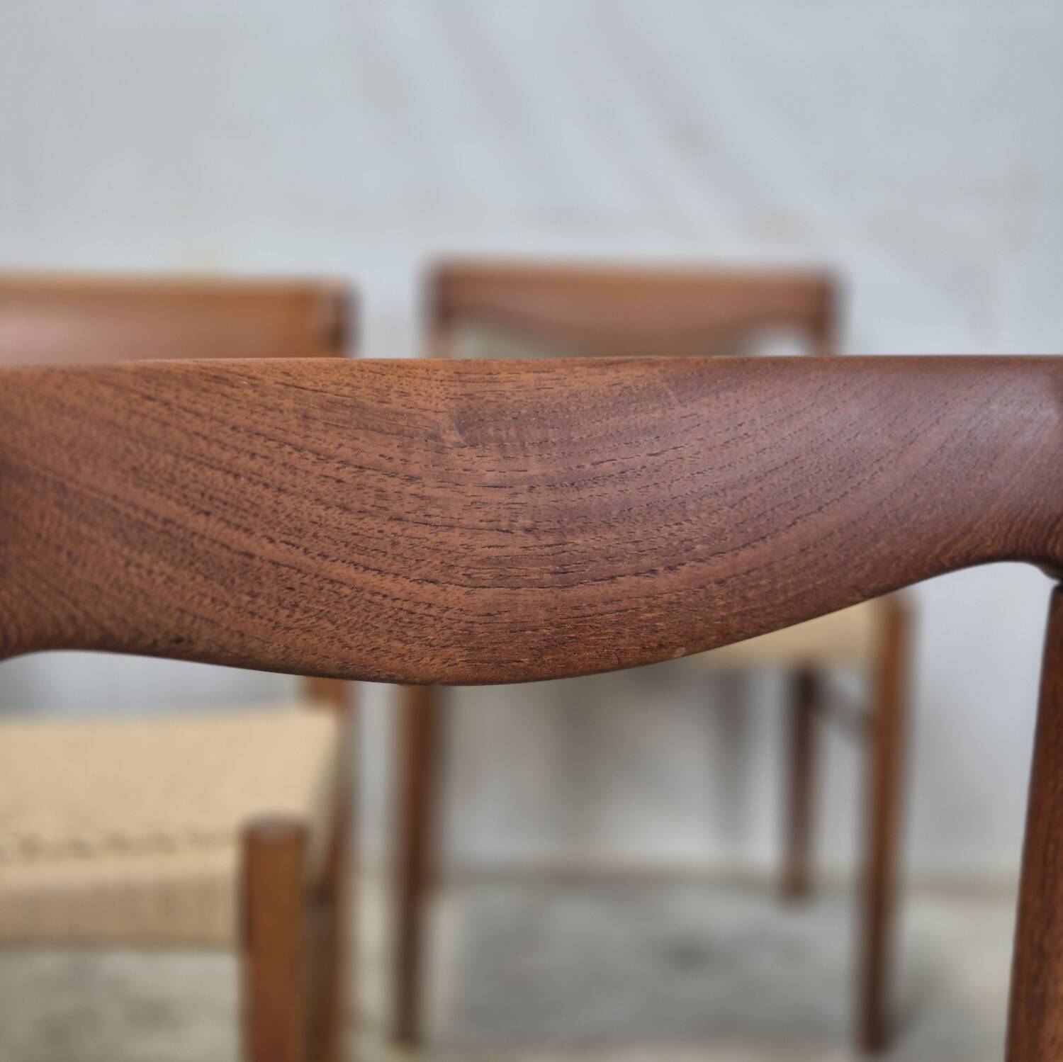 Price for 2 chairs! H.W. Klein, Bramin vintage Danish new papercord