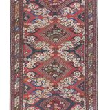 Vintage Turkish rug from Oushak, hand-woven 117x196 cm