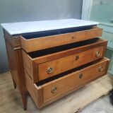 Louis XVI style chest of drawers with 2 drawers