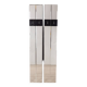 Pair of wall hangers with vintage 70s mirrors italian design