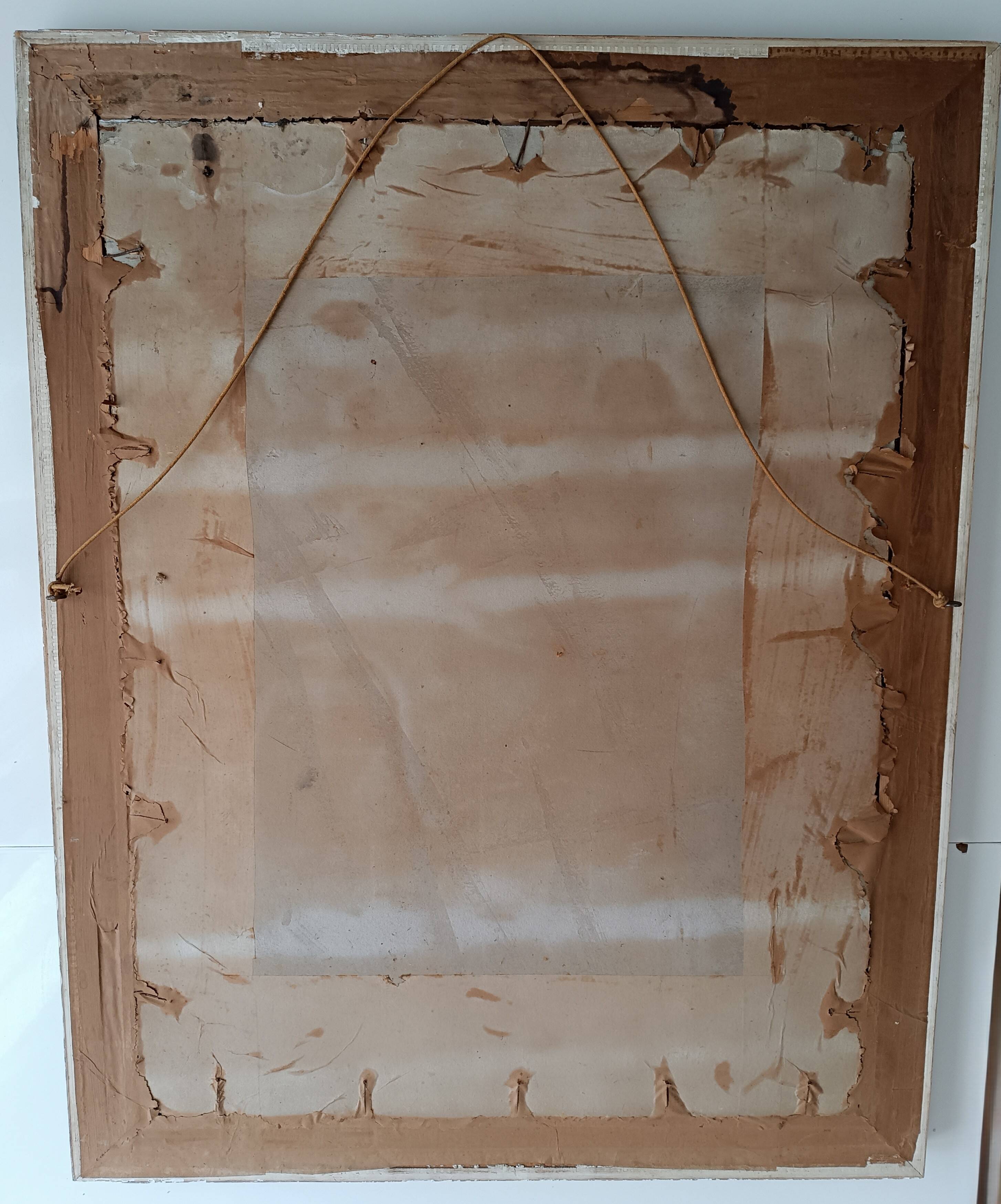 Large old photo portrait of a magistrate 1931