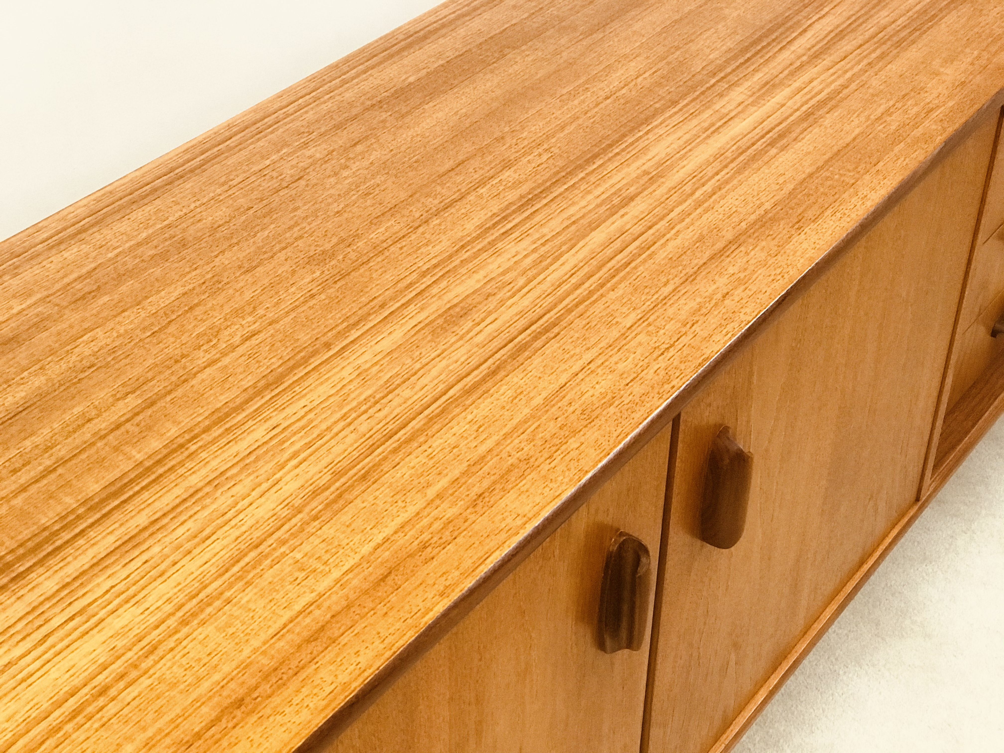 Brasilia teak sideboard designed by  Victor Wilkins for G-plan