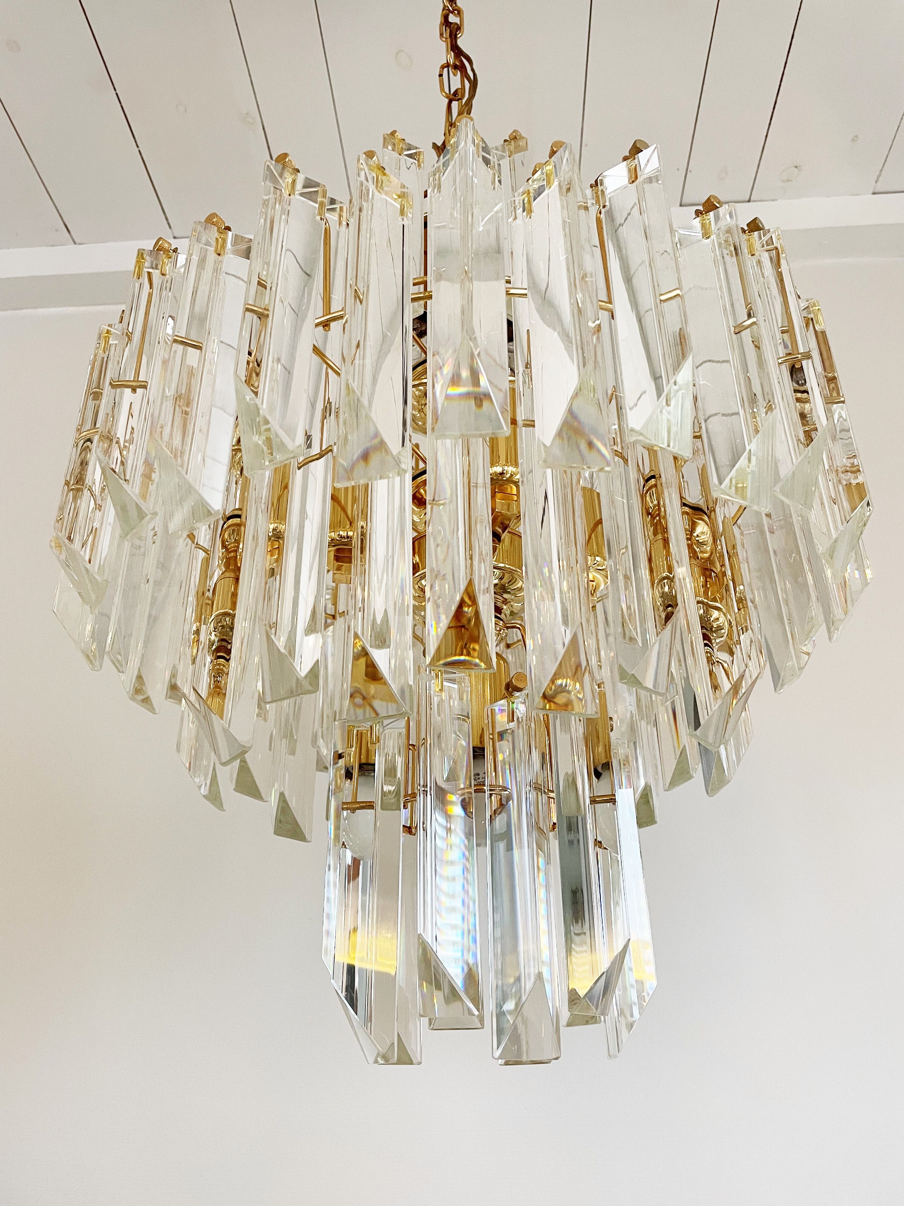 Paolo Venini chandelier, 1970s