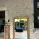 Antique mirror 145/102cm Louis-Philippe gilded with gold leaf