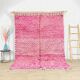 Magnificent pink Berber rug for your traditional space 2/3 m.