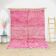 Magnificent pink Berber rug for your traditional space 2/3 m.