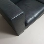 Wittmann leather sofa Camin by Paolo Piva