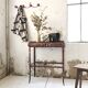 19th metal patinated dentist furniture