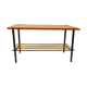 Table basse en bois et métal