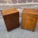 Amazing Pair of Scandinavian Bedside Tables Mid Century Style VI