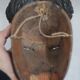 Ancient Okuyi mask, Punu mask from Gabon, carved wood, collection, ethnic art.