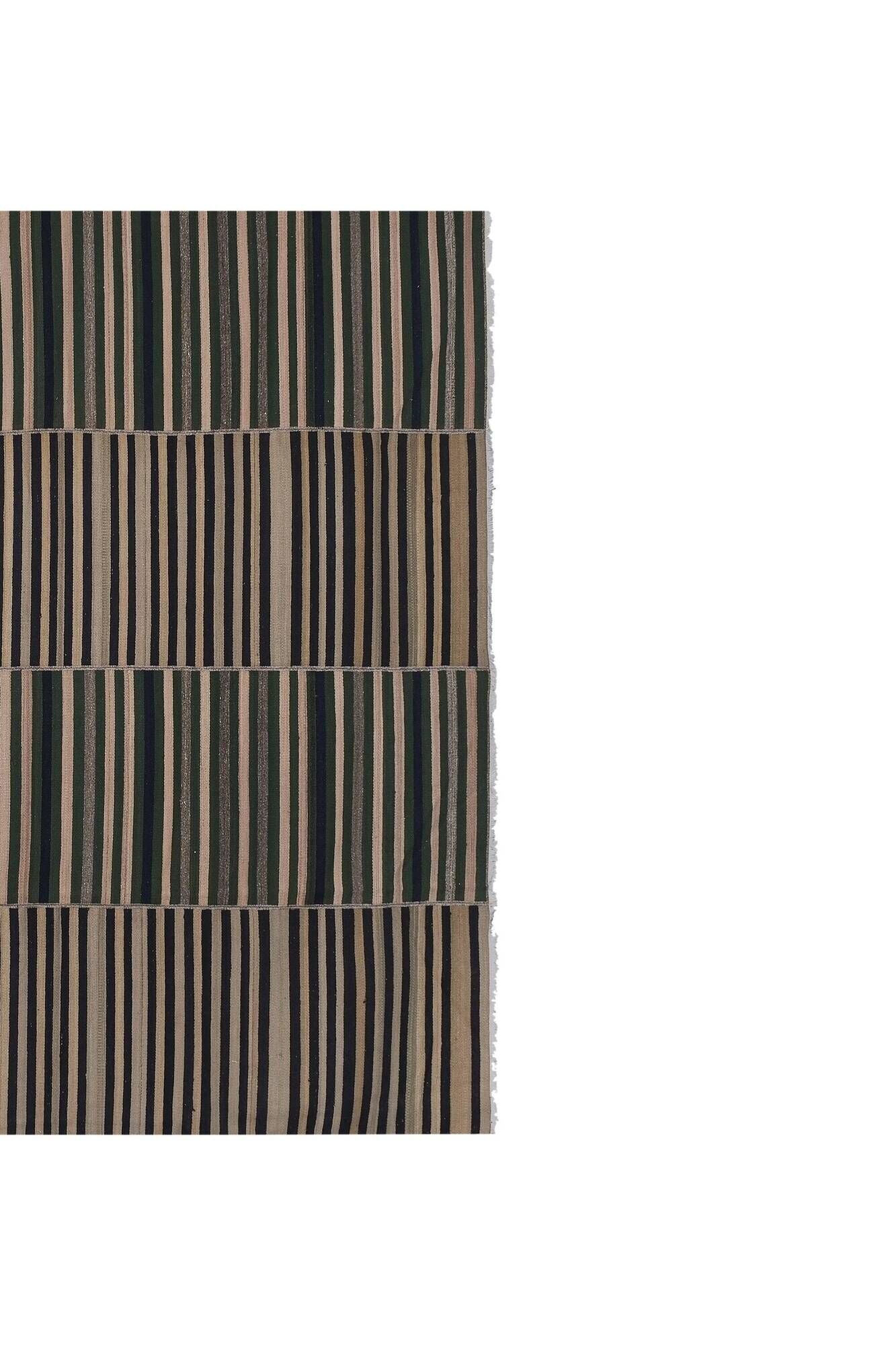 Vintage Turkish kilim handwoven 276x335 cm