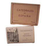Set of two covers of small old photos Spain