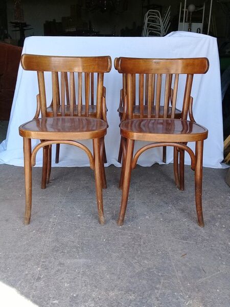 Set of 4 chairs bistro