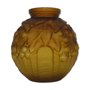 Vase boule art déco