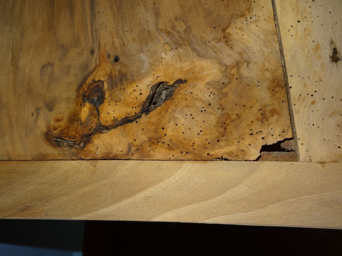 Table de ferme en bois naturel
