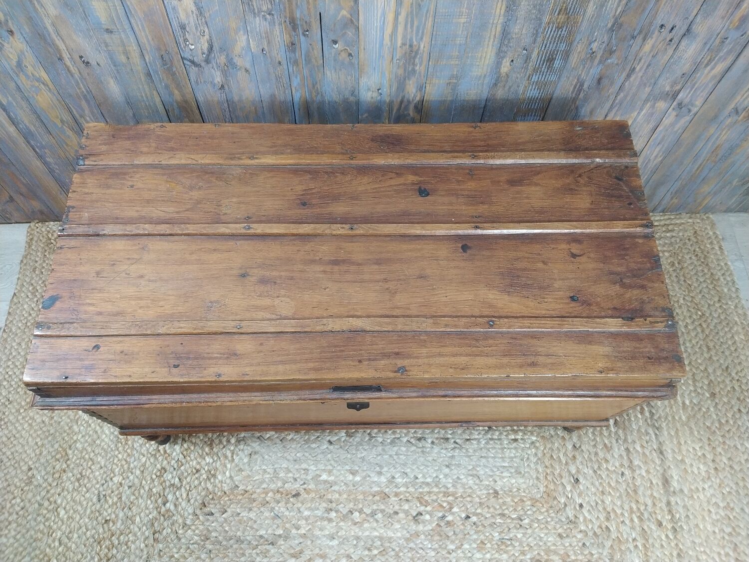 Wooden chest