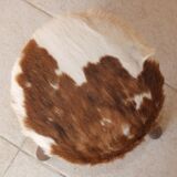 Pair of cow skin stools