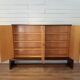 Furniture in rosewood and Sycamore 1950