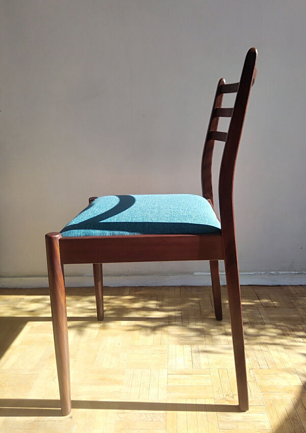 Set of 4 teak chairs 1960/1970