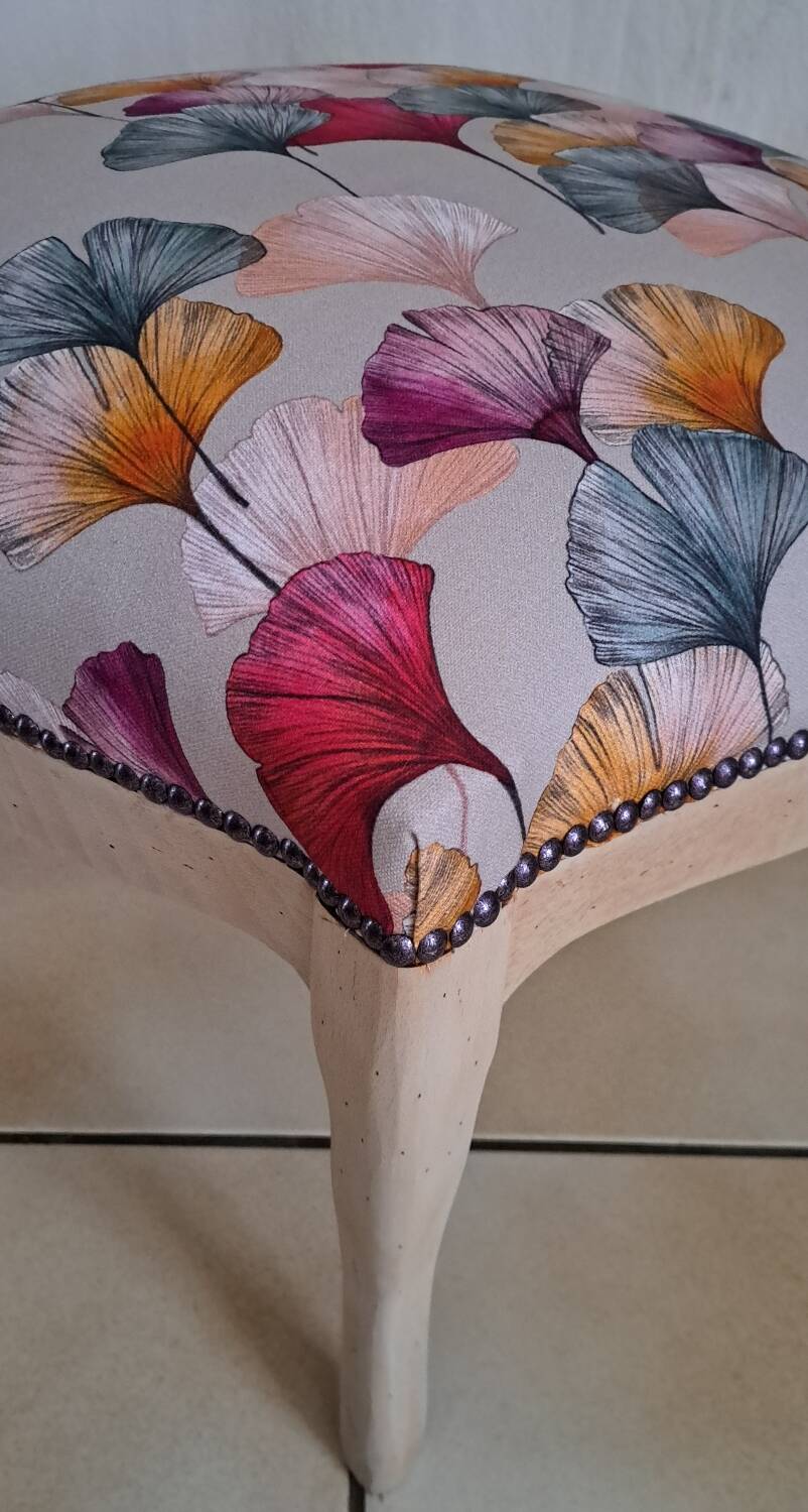 Footrest or end of sofa