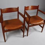 Hans Wegner CH-39 with armrests by Carl Hansen. 1962